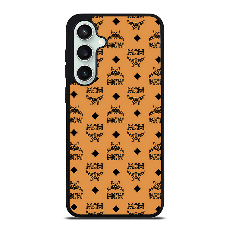 MCM MICHAEL CROMER MUNICH LOGO BROWN Samsung Galaxy S23 FE Case Cover