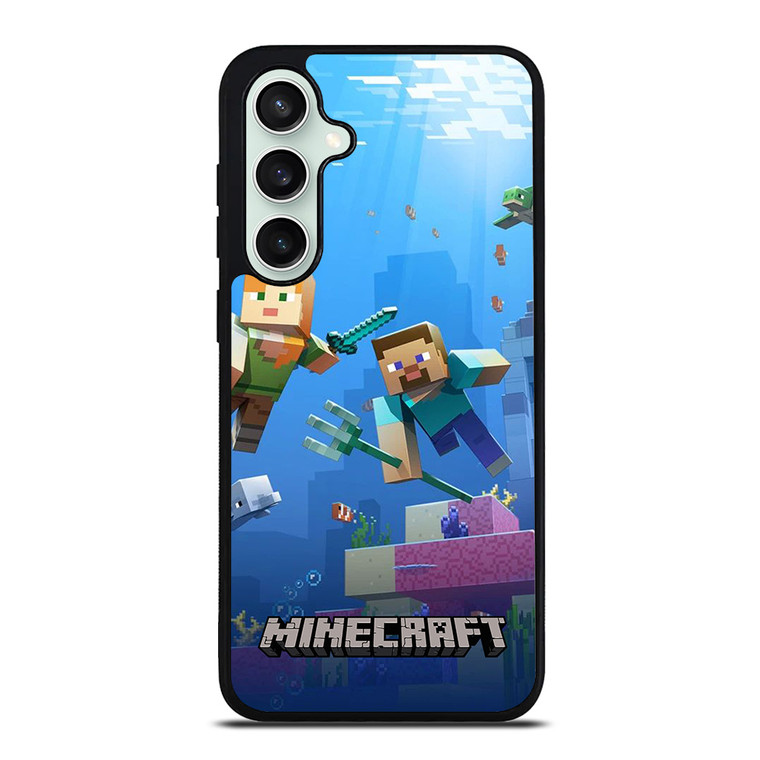MINECRAFT GAMES UNDER WATER Samsung Galaxy S23 FE Case Cover