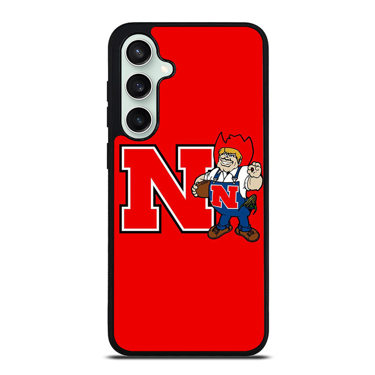 NEBRASKA HUSKERS ICON UNIVERSITY FOOTBALL LOGO Samsung Galaxy S23 FE Case Cover