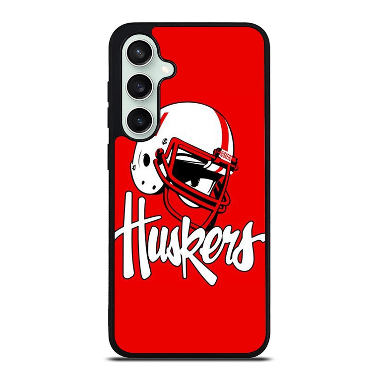 NEBRASKA HUSKERS LOGO UNIVERSITY FOOTBALL ICON Samsung Galaxy S23 FE Case Cover