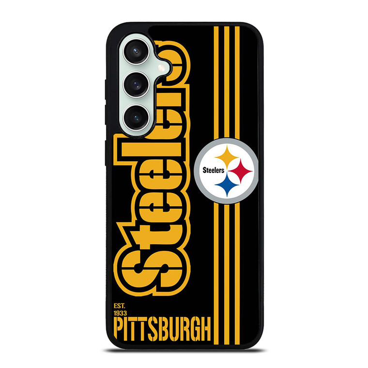 PITTSBURGH STEELERS FOOTBALL TEAM LOGO EST 1933 Samsung Galaxy S23 FE Case Cover