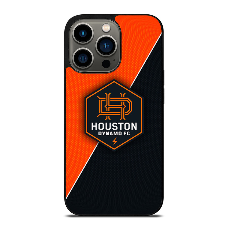 HOUSTON DYNAMO FC SOCCER MLS iPhone 13 Pro Case Cover