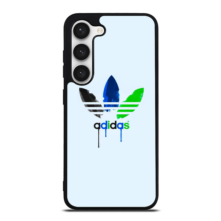 ADIDAS LOGO GREEN BLUE ICON Samsung Galaxy S23 Case Cover