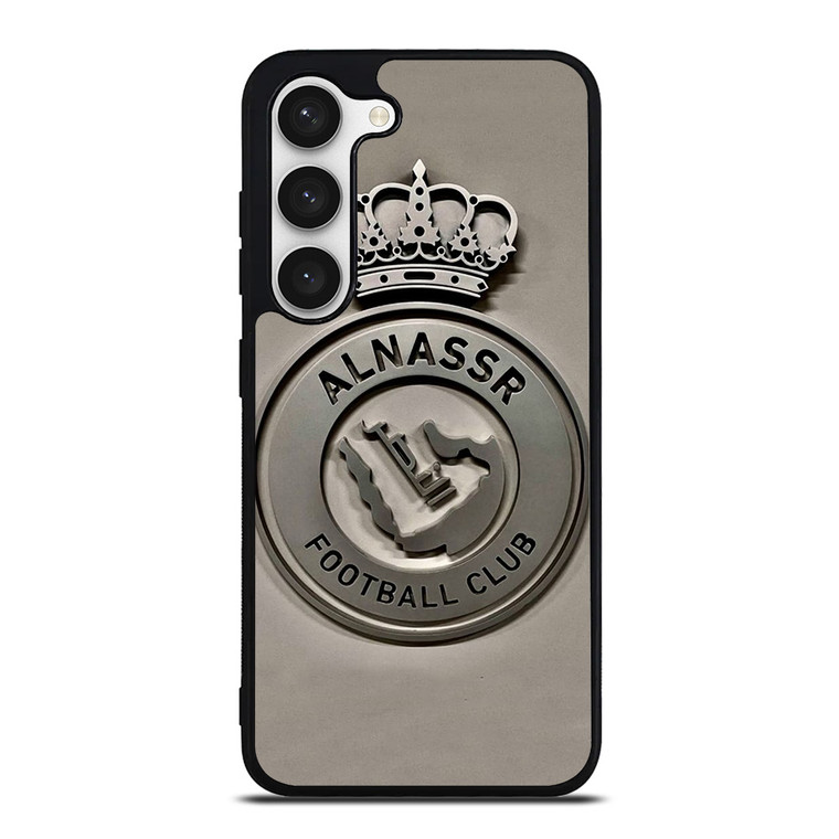 AL NASSR FOOTBALL LOGO METAL ICON Samsung Galaxy S23 Case Cover