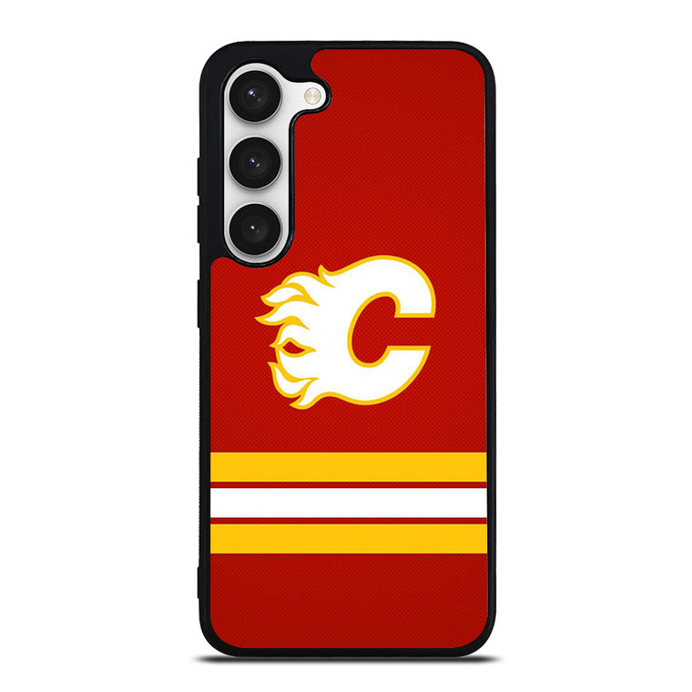 CALGARY FLAMES LOGO NHL HOCKEY TEAM ICON Samsung Galaxy S23 Case Cover