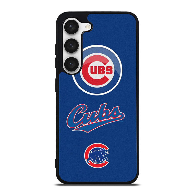 CHICAGO CUBS ICON BASEBALL TEAM LOGO Samsung Galaxy S23 Case Cover