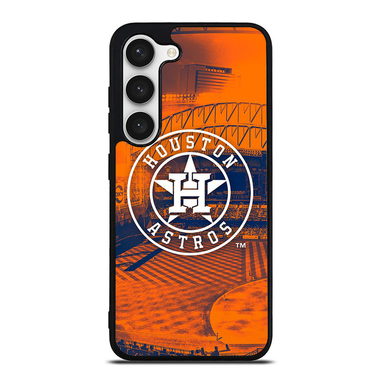 HOUSTON ASTROS ICON MLB BASEBALL TEAM LOGO Samsung Galaxy S23 Case Cover