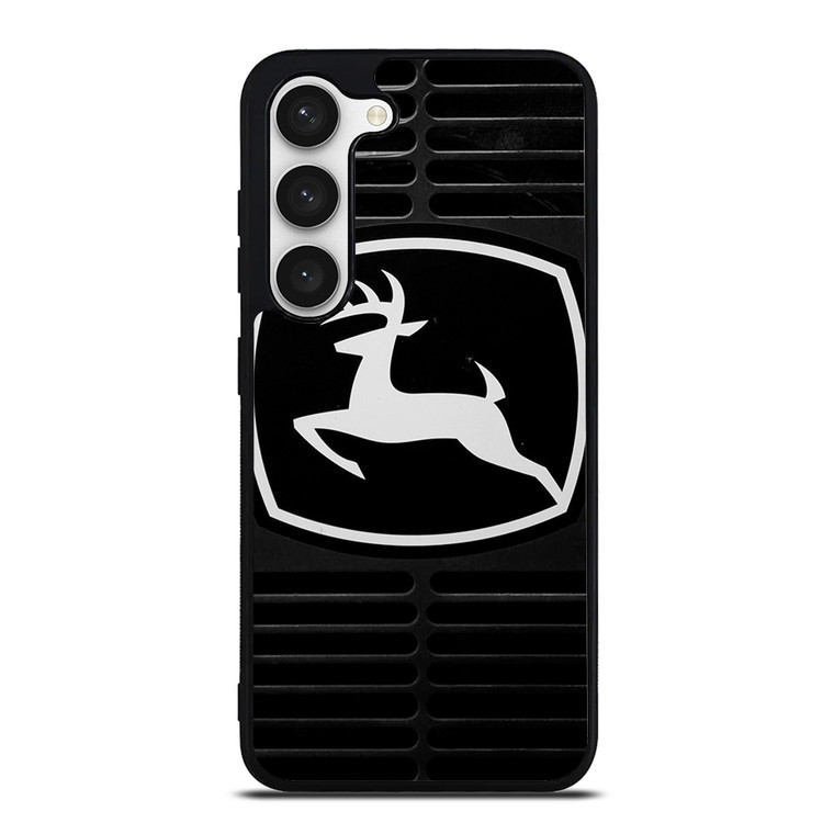 JOHN DEERE TRACTOR LOGO BLACK Samsung Galaxy S23 Case Cover
