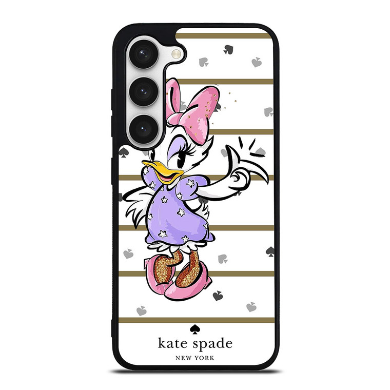 KATE SPADE NEW YORK LOGO DAISY DUCK DISNEY Samsung Galaxy S23 Case Cover