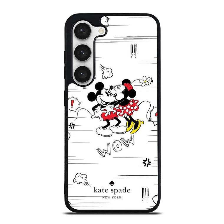 KATE SPADE NEW YORK LOGO X MICKEY MINNIE MOUSE DISNEY Samsung Galaxy S23 Case Cover