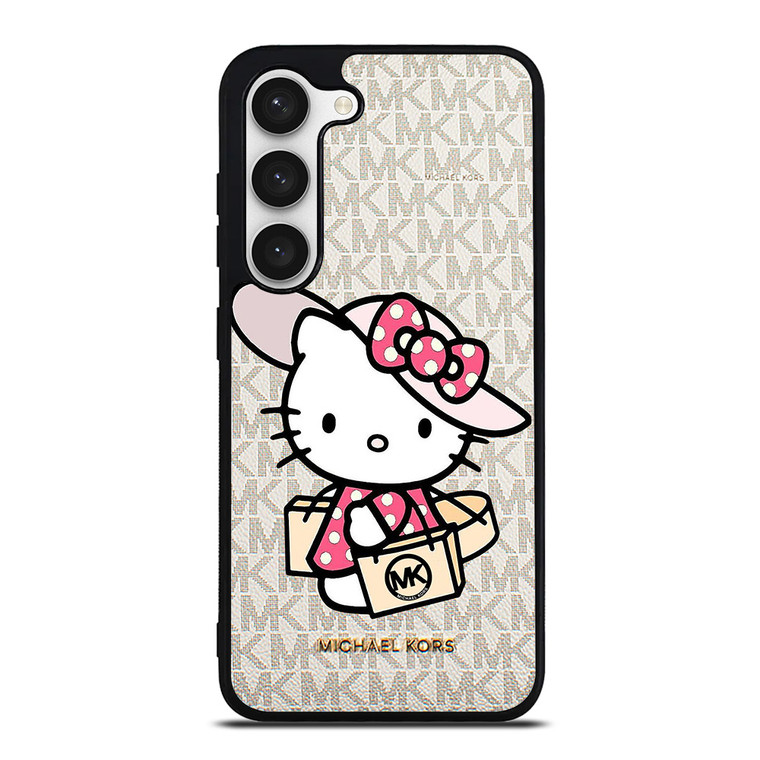 MICHAEL KORS MK LOGO HELLO KITTY Samsung Galaxy S23 Case Cover