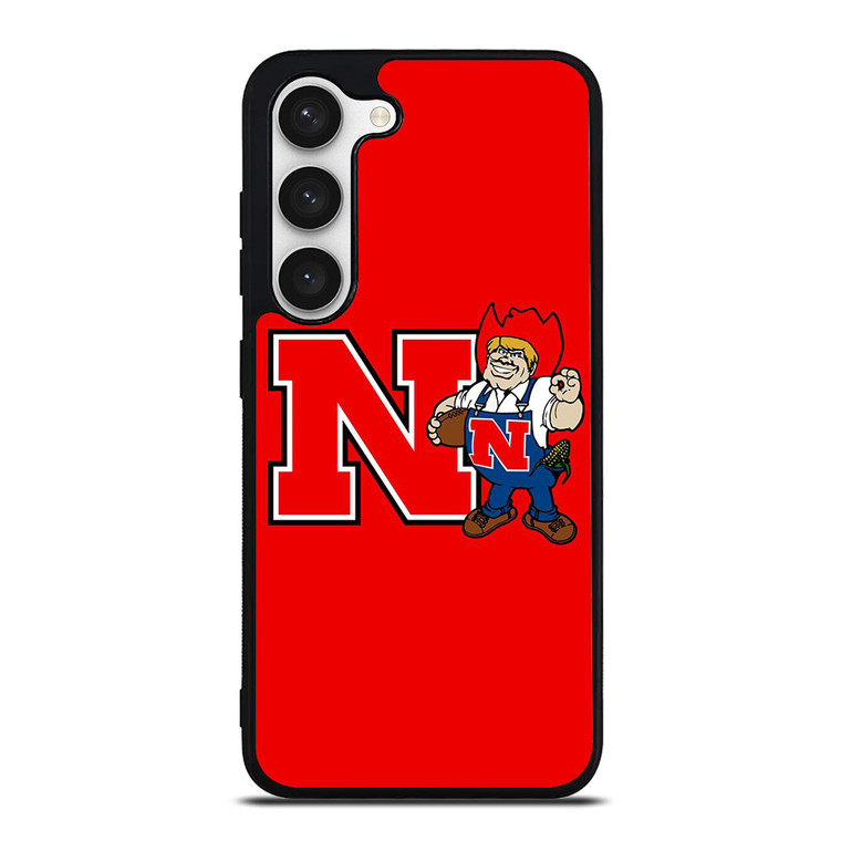 NEBRASKA HUSKERS ICON UNIVERSITY FOOTBALL LOGO Samsung Galaxy S23 Case Cover