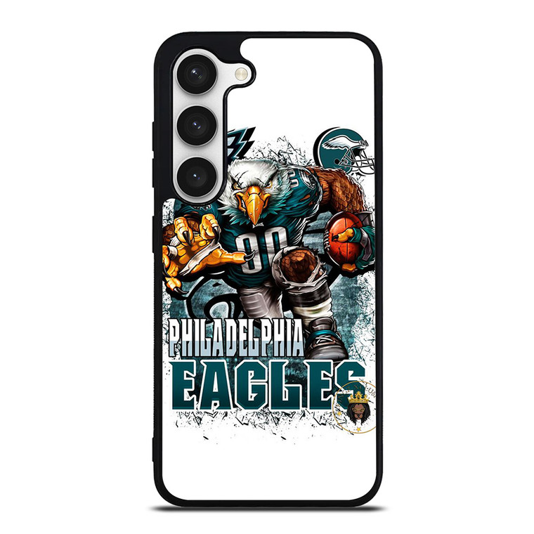 PHILADELPHIA EAGLES LOGO FOOTBALL TEAM ICON Samsung Galaxy S23 Case Cover
