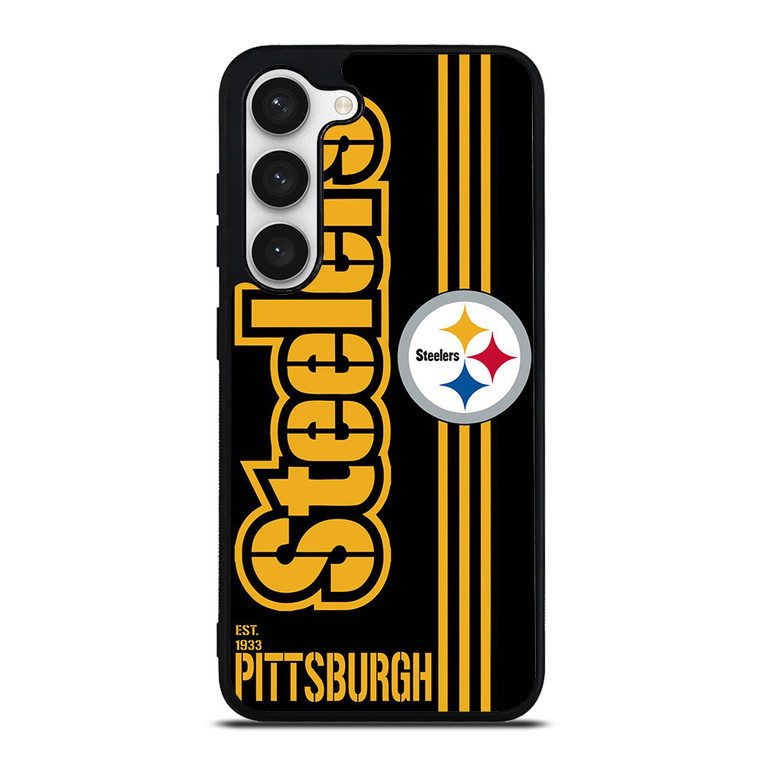 PITTSBURGH STEELERS FOOTBALL TEAM LOGO EST 1933 Samsung Galaxy S23 Case Cover