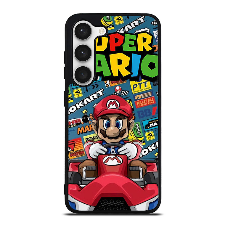 SUPER MARIO BROSS NINTENDO GAME MARIO CART Samsung Galaxy S23 Case Cover