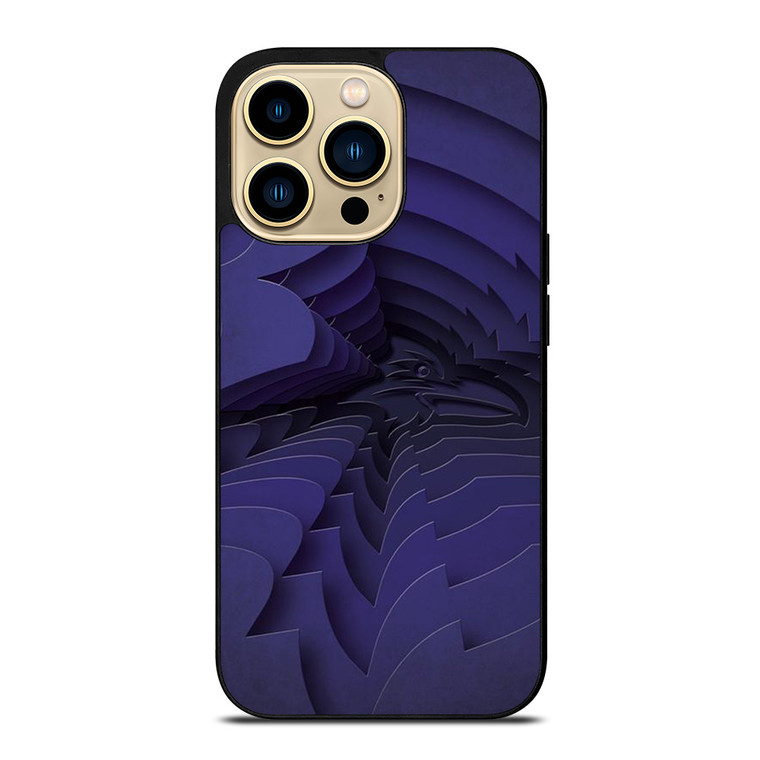 BALTIMORE RAVENS FOOTBALL LOGO NFL ICON iPhone 14 Pro Max Case Cover