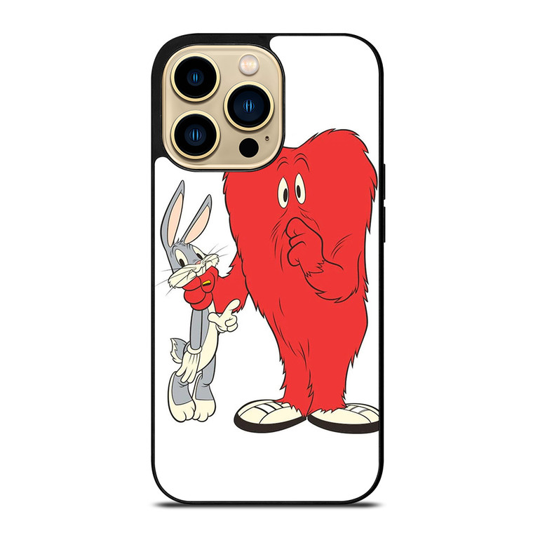 BUGS BUNNY AND GOSSAMER CARTOON iPhone 14 Pro Max Case Cover