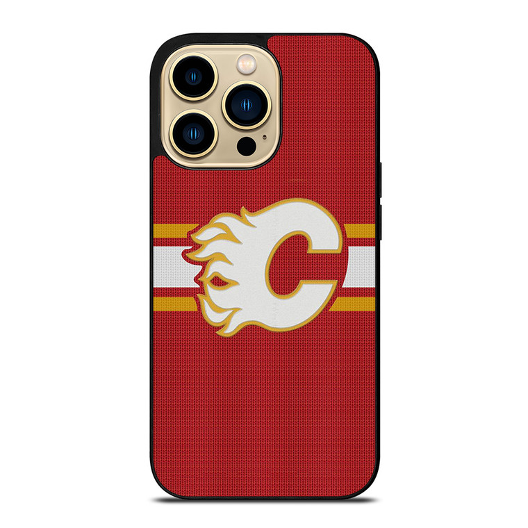 CALGARY FLAMES HOCKEY TEAM LOGO iPhone 14 Pro Max Case Cover