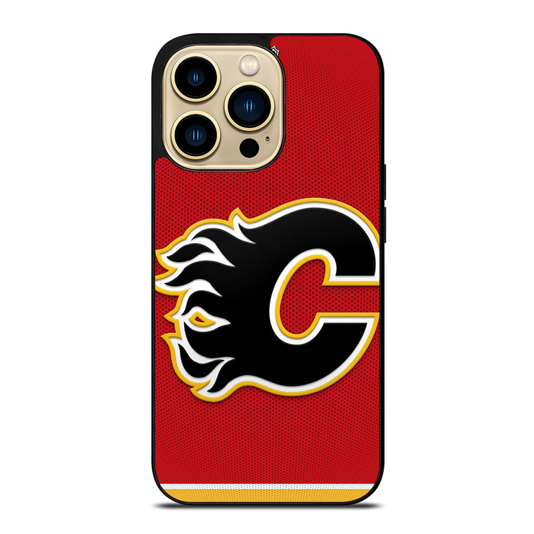 CALGARY FLAMES NHL HOCKEY TEAM LOGO iPhone 14 Pro Max Case Cover