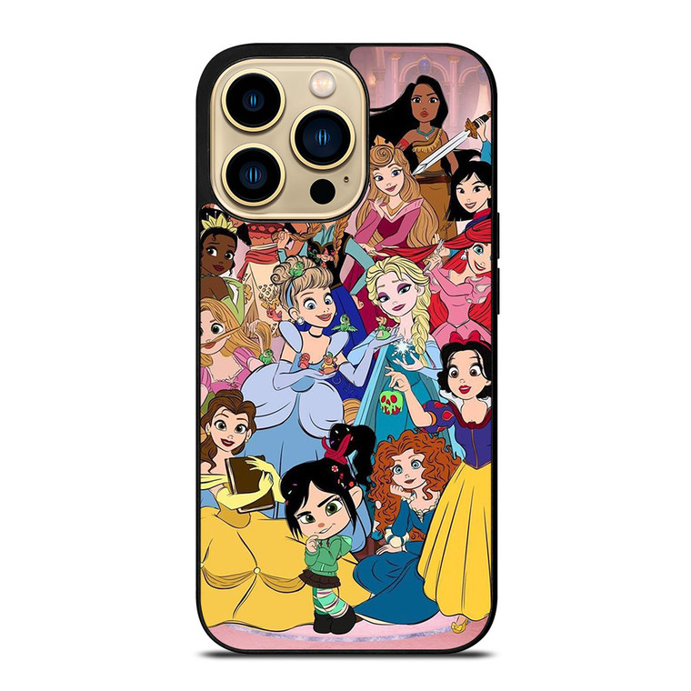 CARTOON DISNEY PRINCESS X VENELLOPE iPhone 14 Pro Max Case Cover
