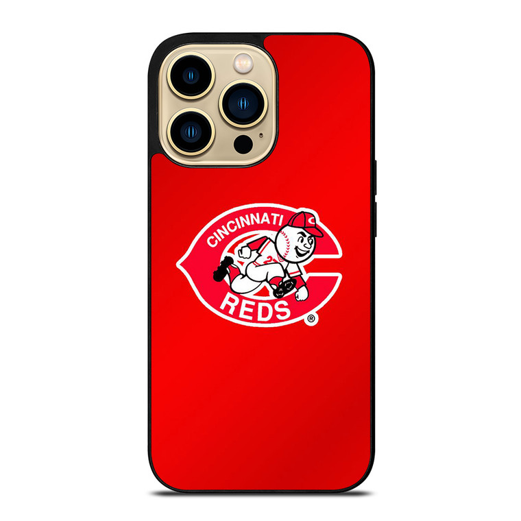 CINCINNATI REDS LOGO MLB BASEBALL TEAM ICON iPhone 14 Pro Max Case Cover