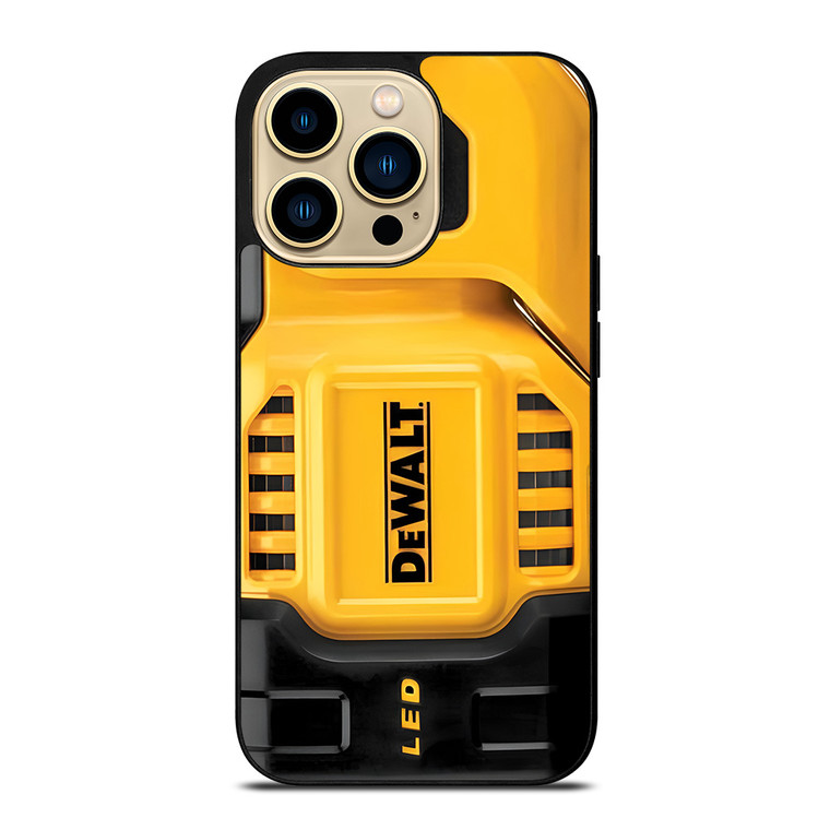 DEWALT TOOL LOGO JOBSITE LED SPOTLIGHT iPhone 14 Pro Max Case Cover