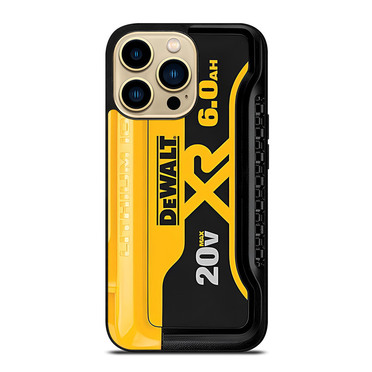 DEWALT TOOL LOGO LITHIUM BATTERY iPhone 14 Pro Max Case Cover
