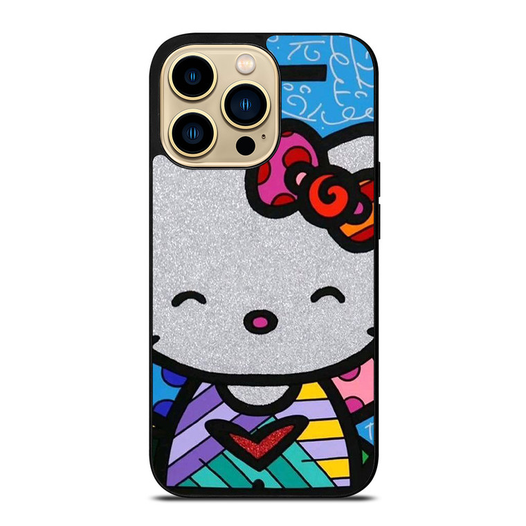 HELLO KITTY ROMERO BRITTO ART iPhone 14 Pro Max Case Cover