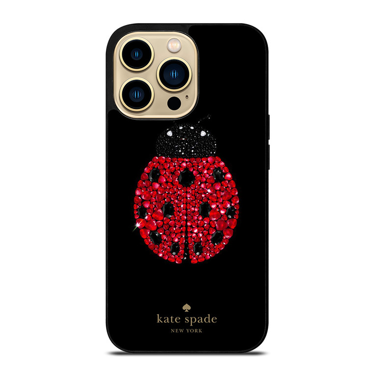KATE SPADE NEW YORK DIAMOND LADYBUG iPhone 14 Pro Max Case Cover
