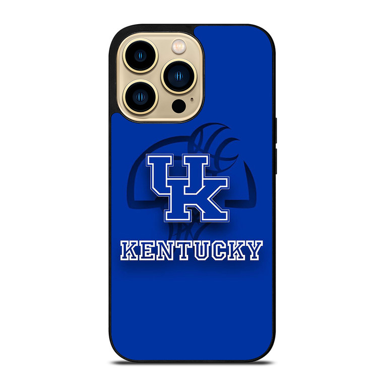 KENTUCKY WILD CATS UNIVERSITY BASKETBALL TEAM LOGO iPhone 14 Pro Max Case Cover