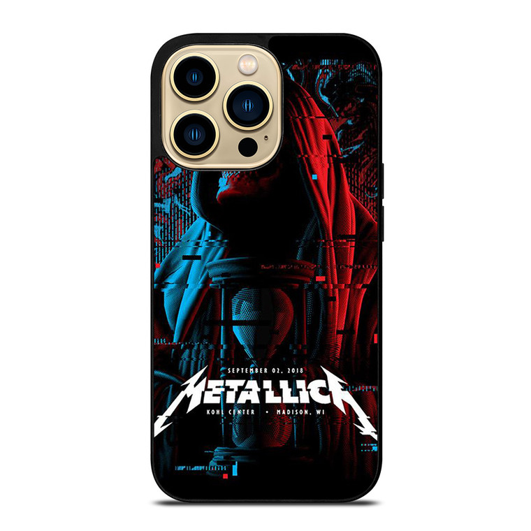 METALLICA BAND 2018 TOUR iPhone 14 Pro Max Case Cover