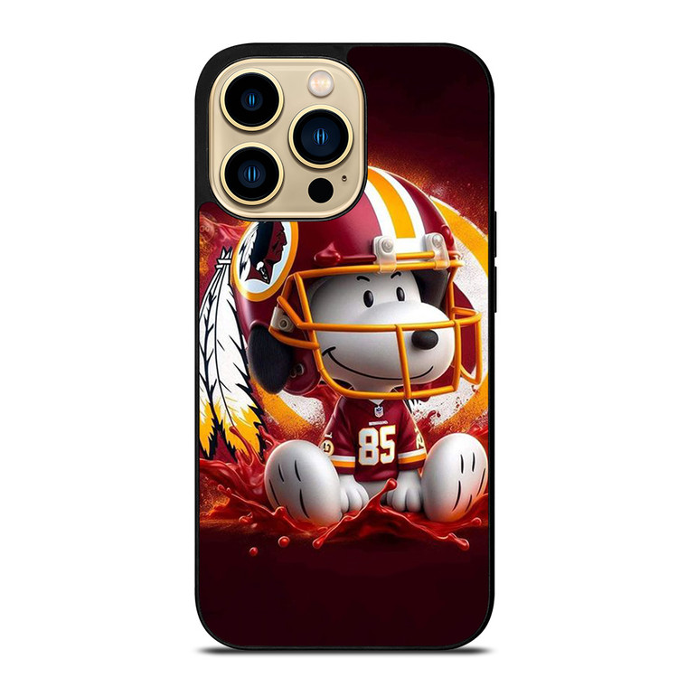 SNOOPY CHICAGO BLACKHAWKS FOOTBALL iPhone 14 Pro Max Case Cover