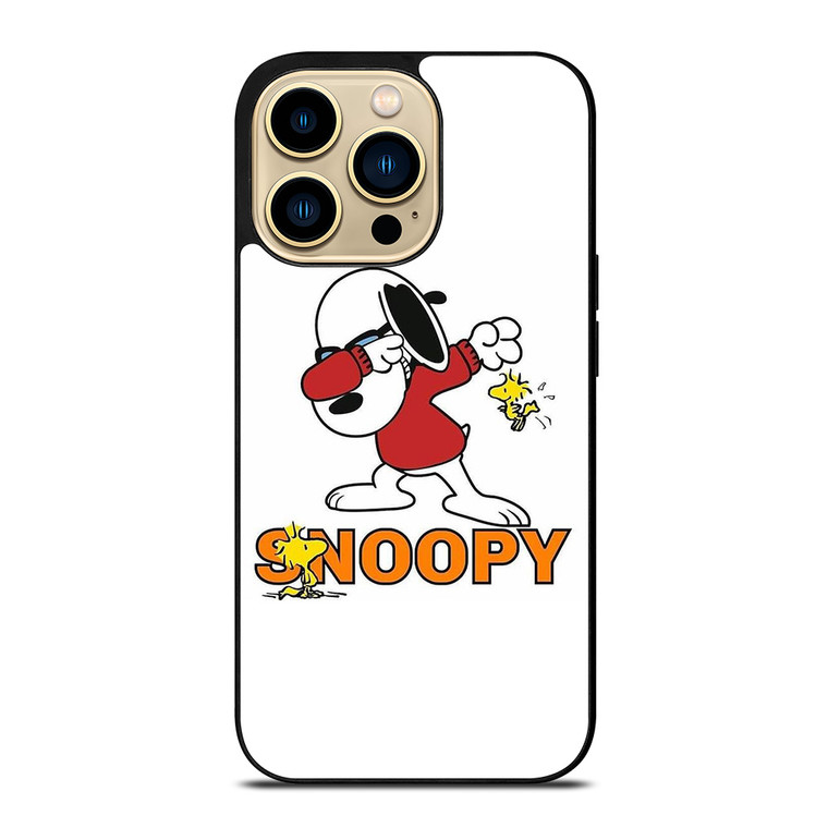 SNOOPY THE PEANUTS DAB STYLE iPhone 14 Pro Max Case Cover