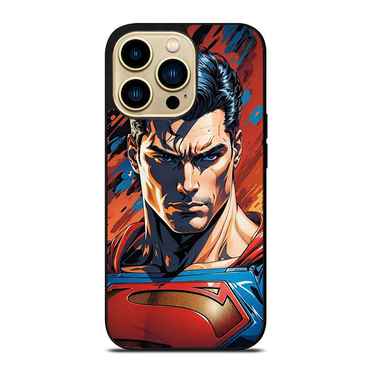 SUPERMAN CLARK KENT DC COMICS iPhone 14 Pro Max Case Cover