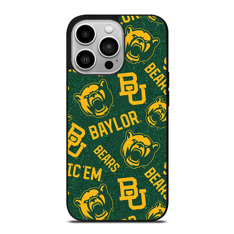 BAYLOR BEARS LOGO BASKETBALL UNIVERSITY TEAM iPhone 14 Pro Case Cover