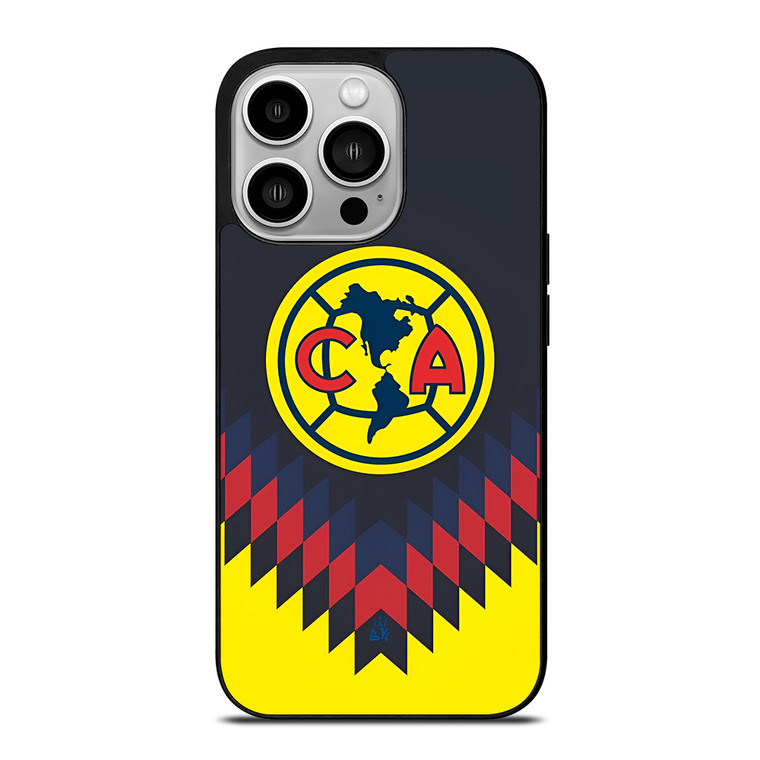 CLUB AMERICA MEXICO AZULCREMA AGUILAZ LOGO iPhone 14 Pro Case Cover