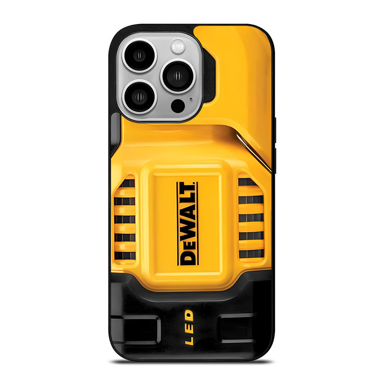 DEWALT TOOL LOGO JOBSITE LED SPOTLIGHT iPhone 14 Pro Case Cover
