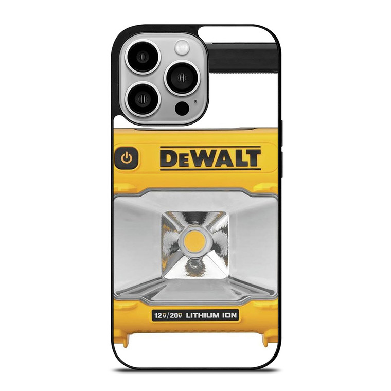 DEWALT TOOL LOGO LED WORK LIGHT iPhone 14 Pro Case Cover