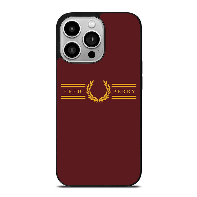 FRED PERRY LONDON LOGO iPhone 14 Pro Case Cover