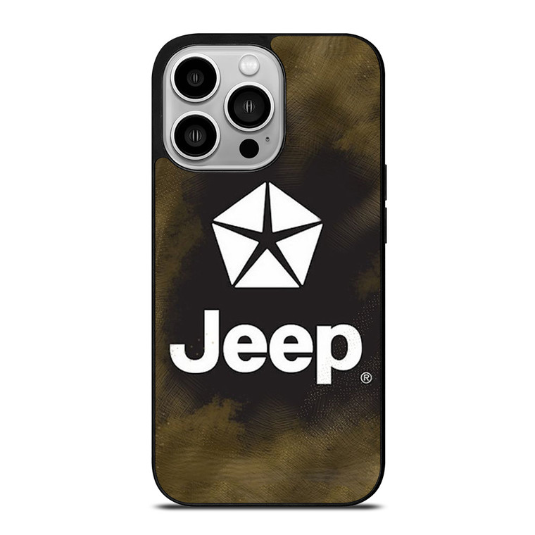 JEEP LOGO OFF ROAD CAR ICON iPhone 14 Pro Case Cover