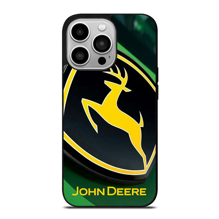 JOHN DEERE TRACTOR EMBLEM LOGO iPhone 14 Pro Case Cover