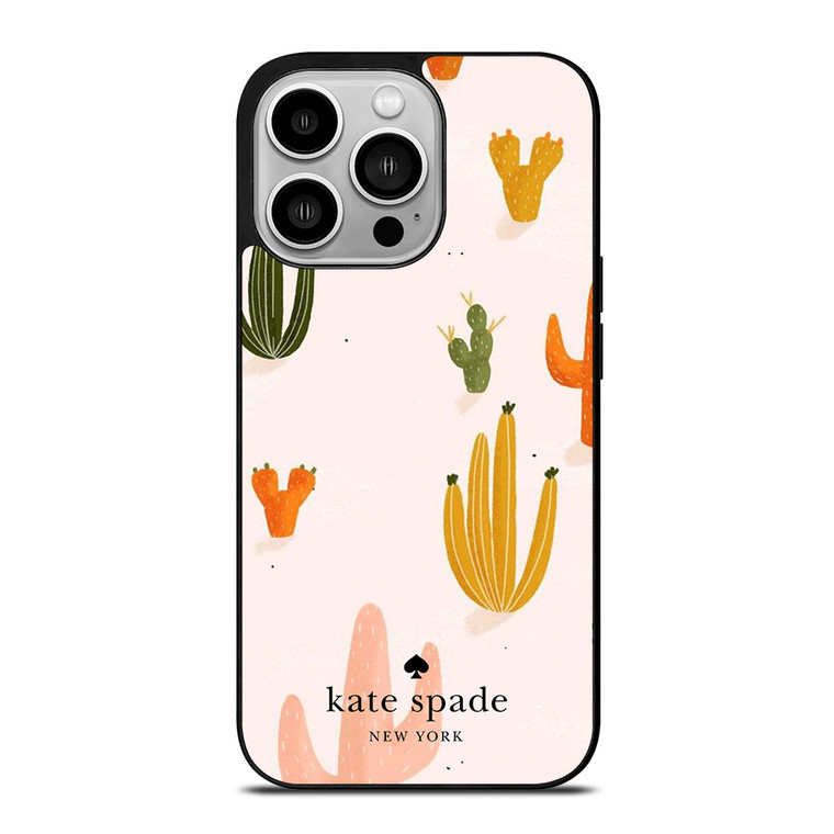 KATE SPADE NEW YORK LOGO CACTUS iPhone 14 Pro Case Cover KATE SPADE NEW YORK LOGO CACTUS iPhone 14 Pro Case Cover