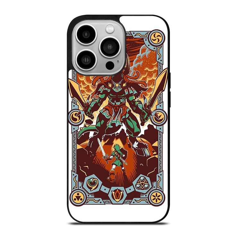 LEGEND OF ZELDA NINTENDO GAMES ART iPhone 14 Pro Case Cover