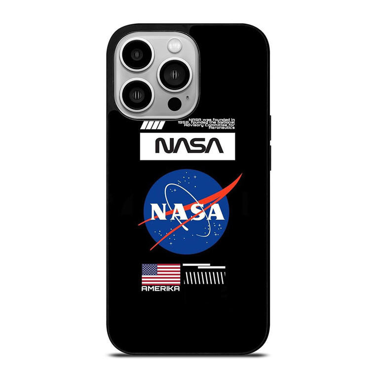 NASA AMERIKA LOGO iPhone 14 Pro Case Cover