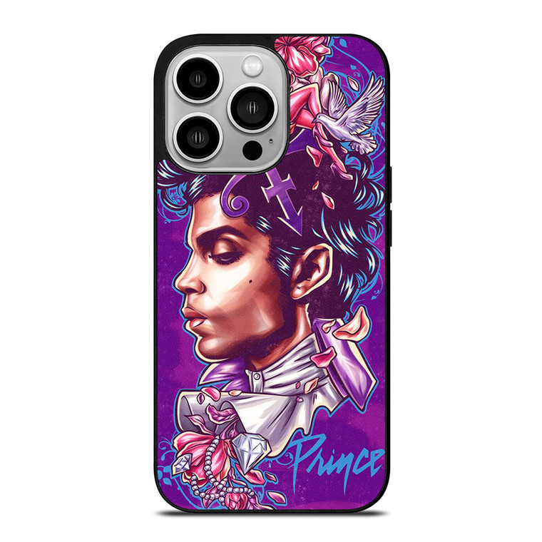 PRINCE PURPLE ART iPhone 14 Pro Case Cover