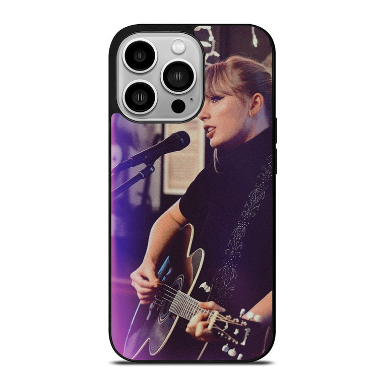 TAYLOR SWIFT LIVE WITH GUITAR iPhone 14 Pro Case Cover