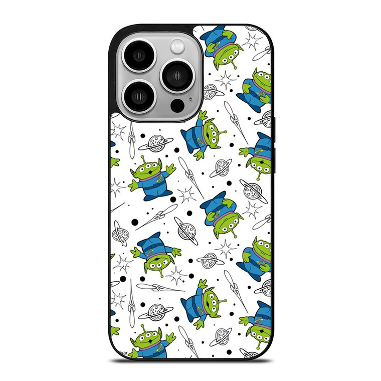 TOY STORY DISNEY ALIEN COLLAGE iPhone 14 Pro Case Cover