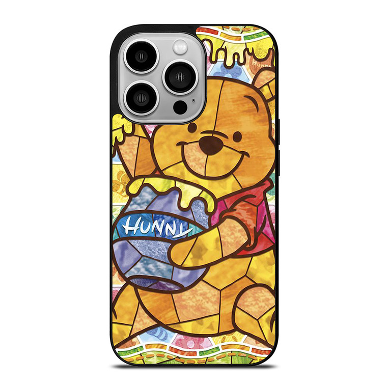 WINNIE THE POOH DISNEY MOZAIC ART iPhone 14 Pro Case Cover