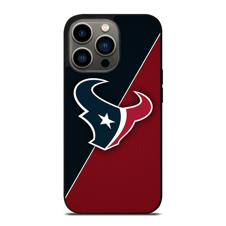 HOUSTON TEXANS NFL FOOTBALL LOGO iPhone 13 Pro Case Cover