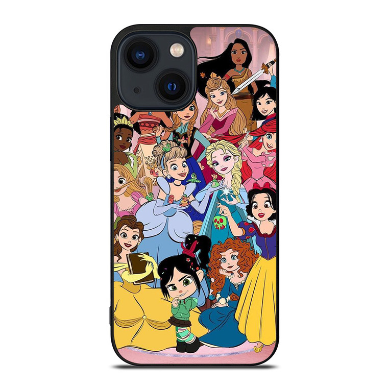 CARTOON DISNEY PRINCESS X VENELLOPE iPhone 14 Plus Case Cover